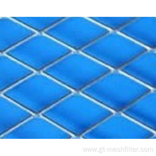 Rhombic metal wire mesh